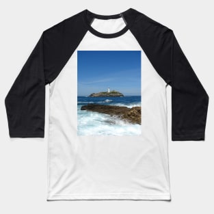 Godrevy Lighthouse, Cornwall Baseball T-Shirt